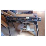 Wolfcraft Chop Saw Stand with Accessories and B&D Workmate
