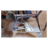 Wolfcraft Chop Saw Stand with Accessories and B&D Workmate