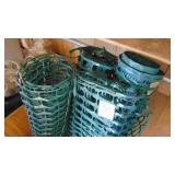 Rolls of Plastic Snow Fence
