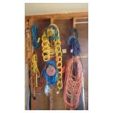 Contents of Wall Corner. Extension Cords