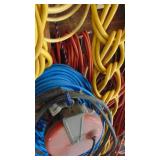 Contents of Wall Corner. Extension Cords