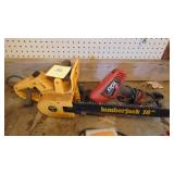 Electric Wagner Chain Saw and Electric Drill.