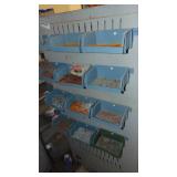Metal Cabinet/Rack with Contents