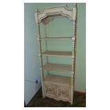 Pair of Matching Bookshelves with Storage on Bottom. 27.5" x 74" x 14"
