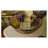 Assorted Pottery, Prairie Fire Pottery and Vibert Pottery