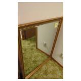 2- Mirrors, Beveled Edge one is 33.5" x 41.5", Other one is 25.5" x 43"
