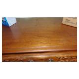 Highboy Chest, 38" x 50.5" x 19" ( Contents on top not included)