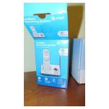 Newer Cordless AT&T Phone, New Brass Faucet and Box of Light Bulbs
