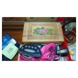2- Wooden Boxes, Umbrella