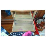 2- Wooden Boxes, Umbrella