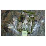 92 Pcs Community, Oneida Coronation Silverplate Silverware Set