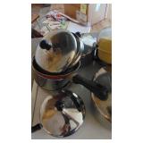 Selection of Pots and Pans Cookware