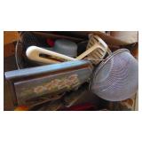 Assorted Kitchen Gadgets, Knife Block and Misc