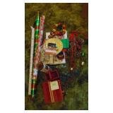 Selection of Christmas Items, including Vintage Blow Mold