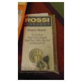 Rossi 410 GA. 3 Mod Single Shot Barrel Gun, Tasco 4 x 15 Scope, Daisy 840 BB Gun, Hunting Knife and Gun Cleaning Kit