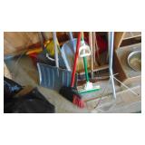 Assorted Yard Tools, Including Roof Snow Rake