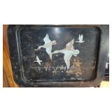 Vintage Set of 4 TV Trays, 1-Asis
