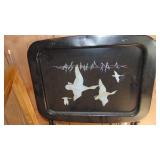 Vintage Set of 4 TV Trays, 1-Asis