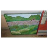 2-Large Printings on Canvas