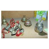 Collection of Brass Bells