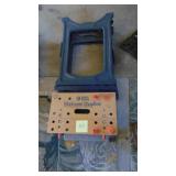 Workmate Shop Box and Pair of Plastic Sawhorses