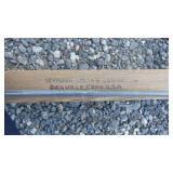 Primitive Wood Rake and Primitive Tree Cutter