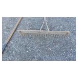 Primitive Wood Rake and Primitive Tree Cutter