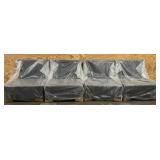 Kathy Ireland Home & Gardens KI043B-AS-DB lot of 2 (4 chairs)