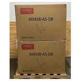 Kathy Ireland Home & Gardens KI043B-AS-DB lot of 2 (4 chairs)