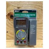 Commercial Electric Manual-Ranging Digital Multi-Meter