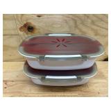 Microwave Steamer And Food Cooker (lot of 2)