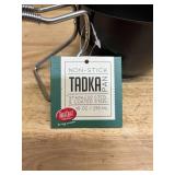 Tablecraft 11069 Tadka Pan, 10-inch Length, 10 Oz Capacity, Non-Stick Coated Metal (lot of 2)