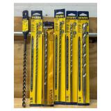 IRWIN Drill bit lot of 6