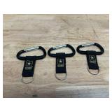 U.S.ARMY Carabiners (lot of 3)