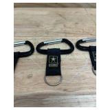 U.S.ARMY Carabiners (lot of 3)