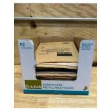 Duck Brand Flourish Honeycomb Mailers: #2 mailer / 10.7 in. x 8.8 in. (Lot of 14)