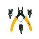 Tolsen 4pc Combination Circlip Snap Ring Plier Internal External ORing C-Clip 10100 (0925253.75)