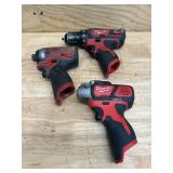 NON WORKING Milwaukee Tools (lot of 3)
