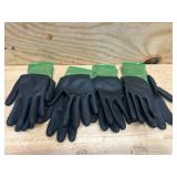 Bellingham Bamboo Gardener Unisex Palm-dipped Gardening Gloves Green S 1 pair (lot of 4)