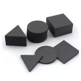 Magnet Source .08 in. L X 1.25 in. W Black Flexible Magnetic Shapes 30 pc (lot of 4)
