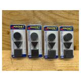 Magnet Source .08 in. L X 1.25 in. W Black Flexible Magnetic Shapes 30 pc (lot of 4)