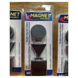 Magnet Source .08 in. L X 1.25 in. W Black Flexible Magnetic Shapes 30 pc (lot of 4)