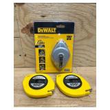 Stanley and Dewalt tools (lot of 3)