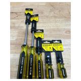 Various Stanley Screwdrivers (lot of 5)