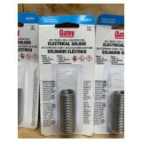 Oatey electrical solder (lot of 6)