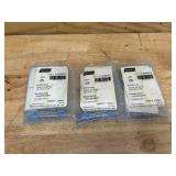 Norton W154 Mounted Wheels (lot of 3)