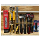 MILWAUKEE, TOLSEN, PROGRADE Hand tool lot of 8