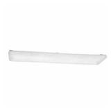 10.63 in. 1-Light White Dimmable LED Flush Mount
