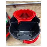 Libman - Lot of 4 - (2) 4 Gallon Buckets and 2 Tornado Mop Refills