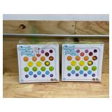 Fat Brain Toys - Lot of 2 - Dimpl Pops Deluxe - The Ultimate Popping Experience, Kids & Adults